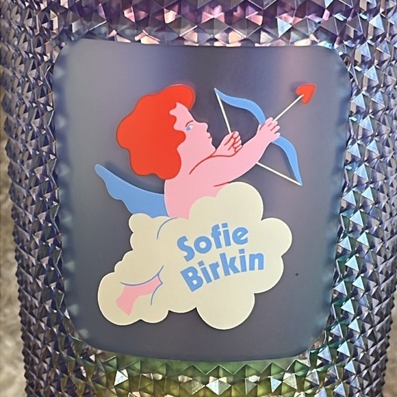 Brand New Starbucks x Sofie Birkin Iridescent Rainbow Studded 24oz Venti Tumbler - Picture 4 of 16